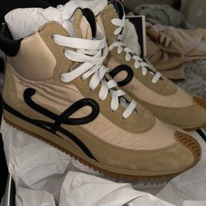 Loewe Flow Runner Sneakers - NYLON & suede